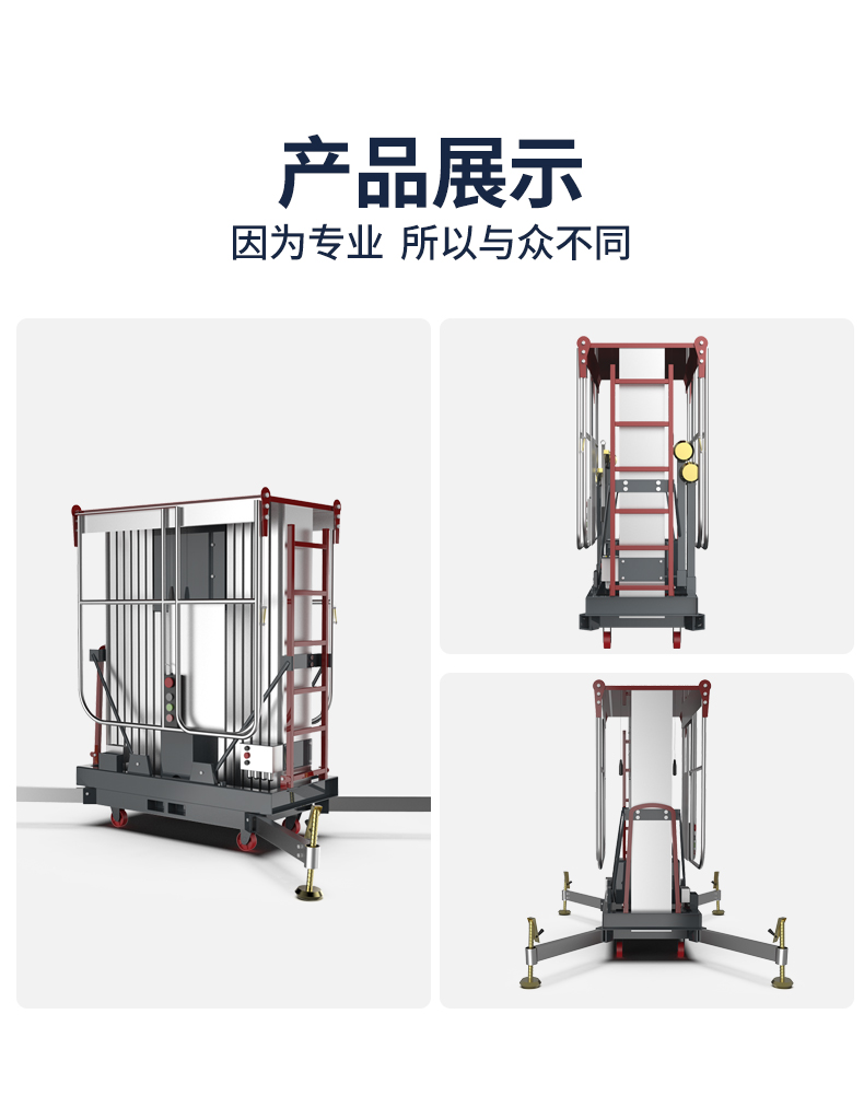 揚子直立式升降機(jī)高配雙柱鋁合金YZGS2(圖7)